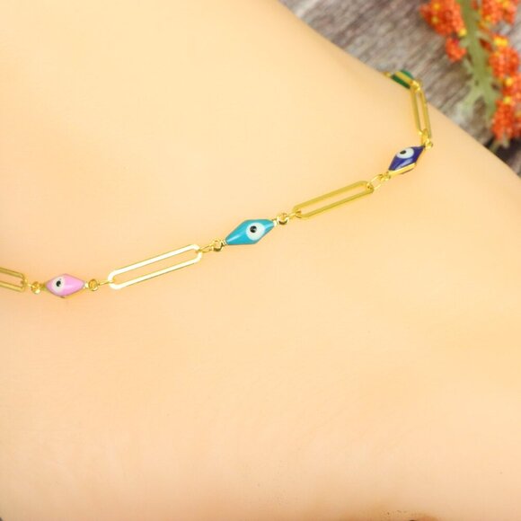 "Elegant Handmade Anklet – Delicate Jewelry for Women, MAR091394 - Picture 1 of 10